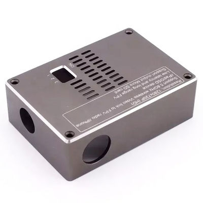 OEM Customized CNC Lathe Fabrication Machining Aluminum Anodized Camera Housing