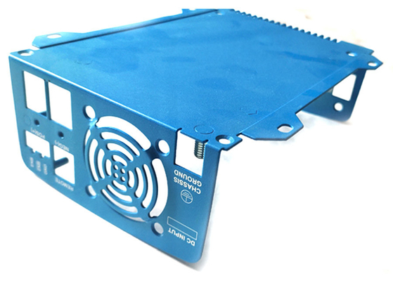 0.3mm Custom Sheet Metal Stamping Housing Case With SPCC Power Coated Prototypes