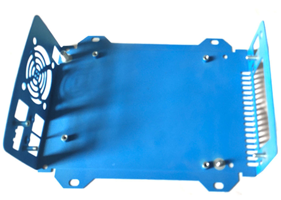 0.3mm Custom Sheet Metal Stamping Housing Case With SPCC Power Coated Prototypes