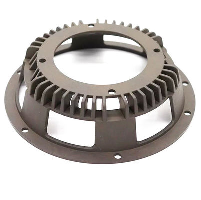 Factory Cheap Price Black Powder Coated Metal Speaker Frame Rapid Prototype CNC Aluminum Machining