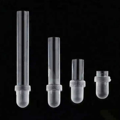 Customize LED Light Guide Pipe Machining Plastic Round Head Light Pipe Rapid Prototype