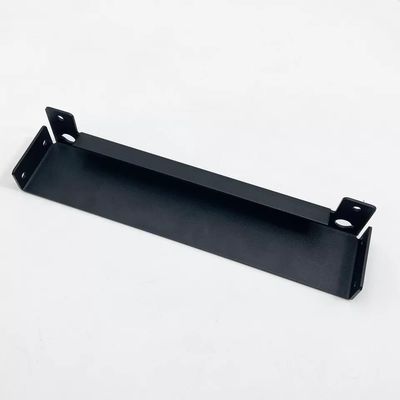 Custom Sheet Metal Fabrication Aluminum Alloy Stamping Parts With Black Powder Coating