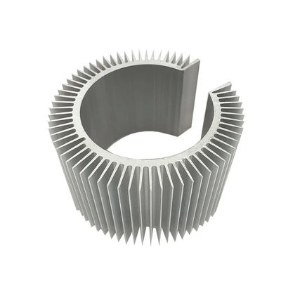 High-Strength Red CNC Aluminium Extrusion with Customized Design and Strength ≥160Mpa