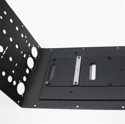 Sheet Metal Part Custom Sheet Metal Service Aluminum Sheet Metal Black Anodized